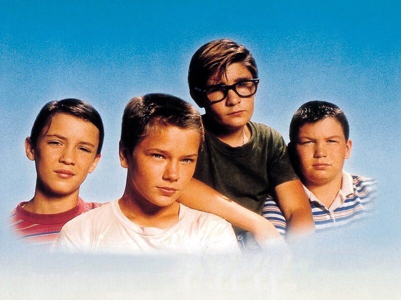 Four Boys in Front of Blue Sky — Nostalgic