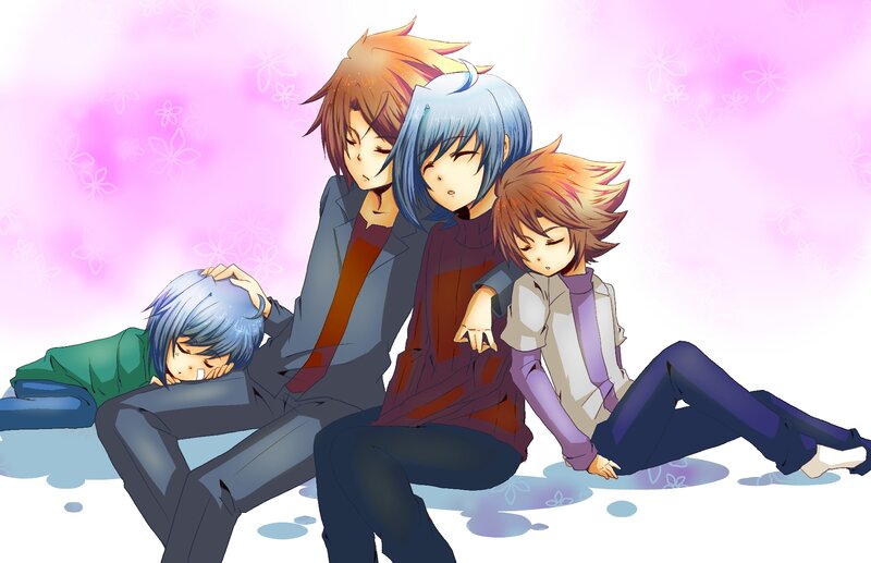 Four Boys Sleeping Together