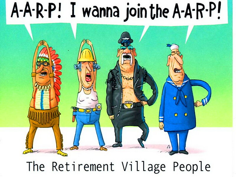 Four Cartoon Men