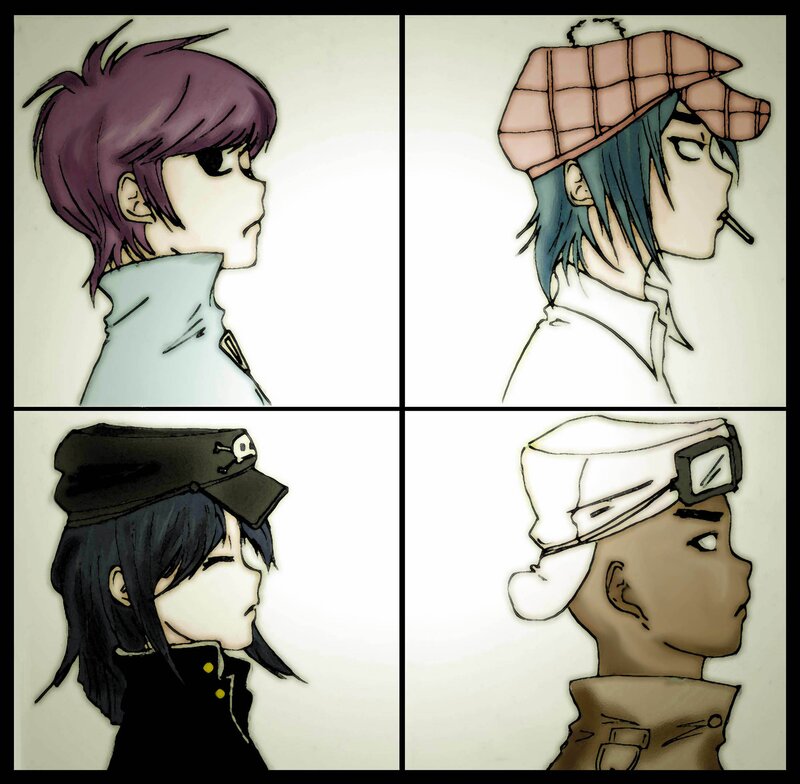 Four character portraits