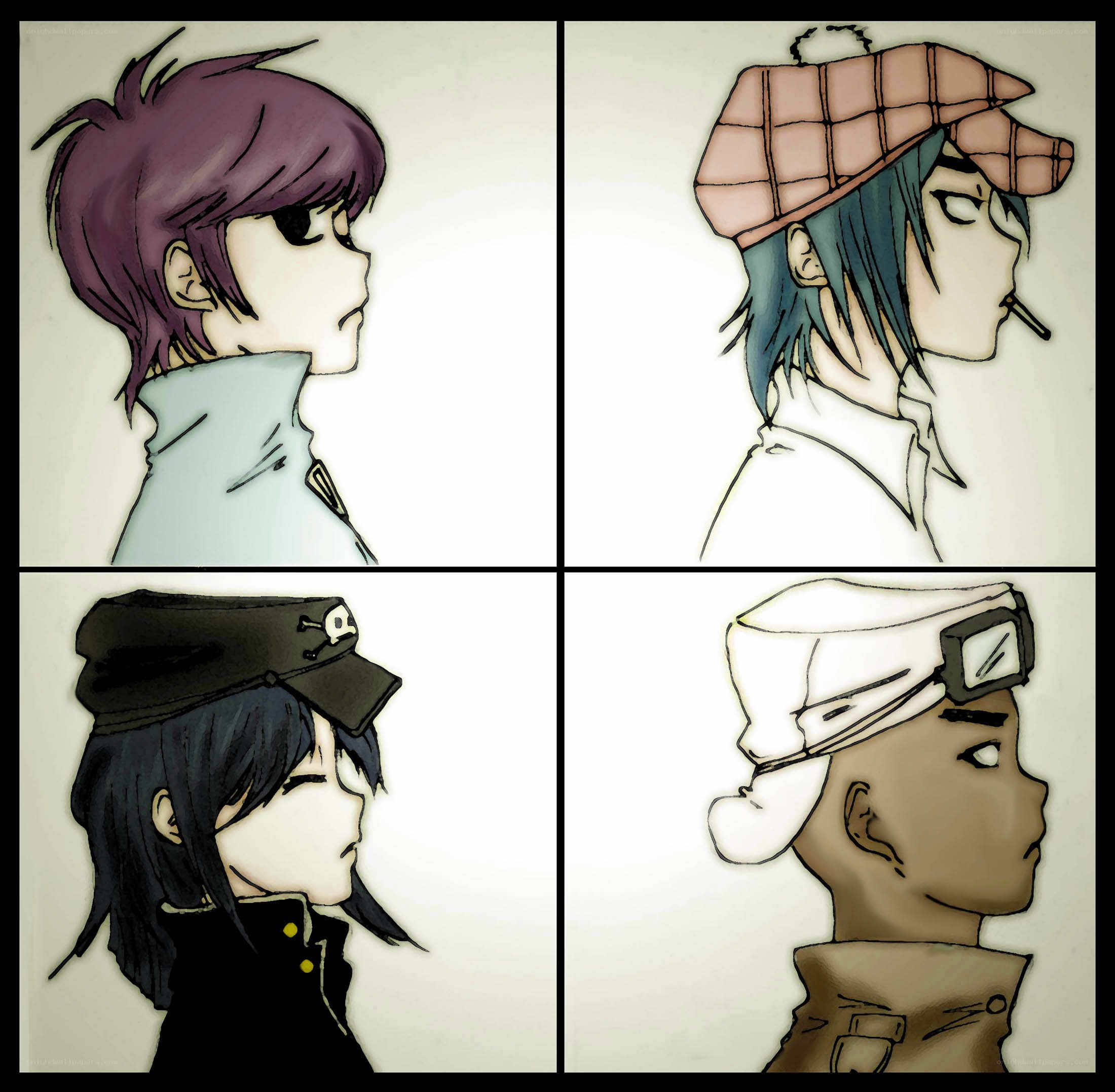 Four character portraits