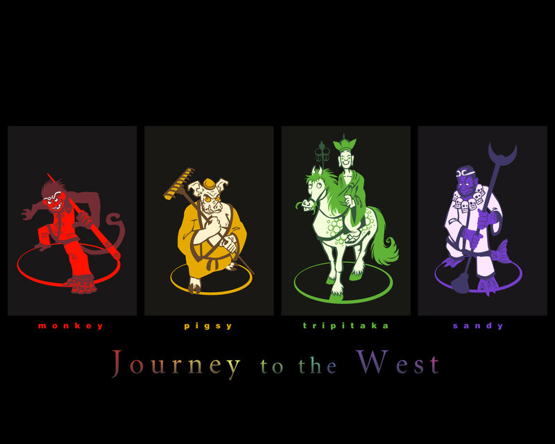 Four Characters from a Journey