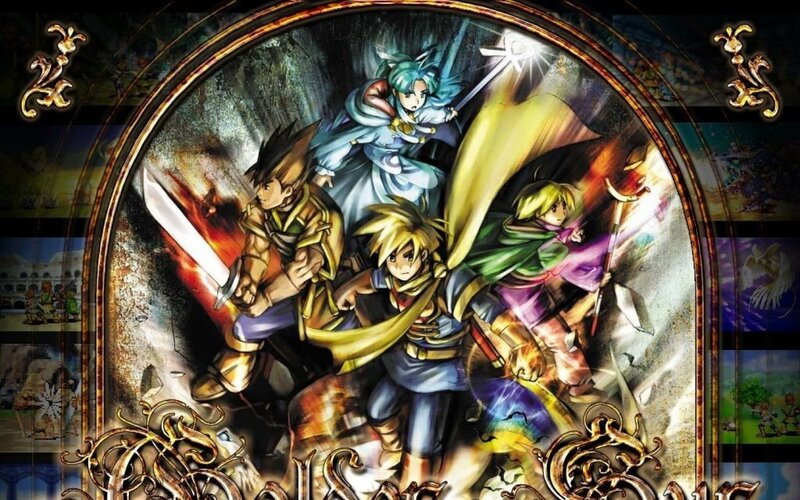 Four Characters in Battle — Gold