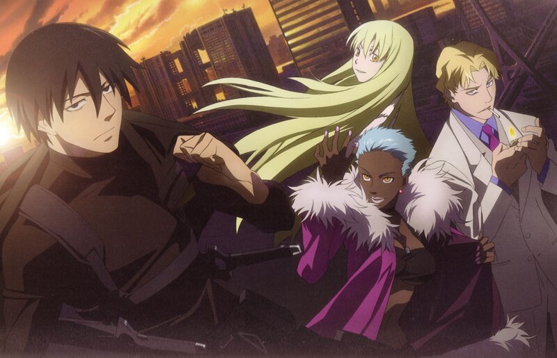 Four Characters in City