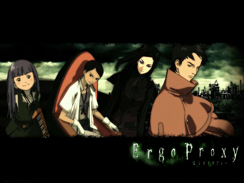 Four Characters in Dark Setting