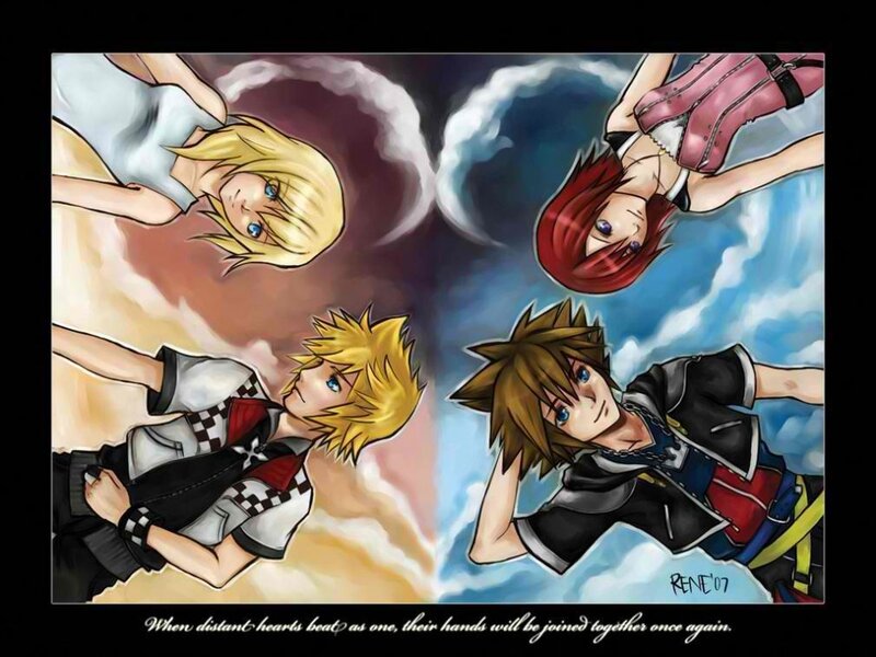 Four Characters in Sky