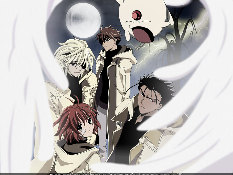 Four Characters in White Coats — Dramatic