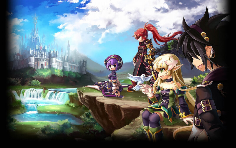 Four Characters on a Cliff