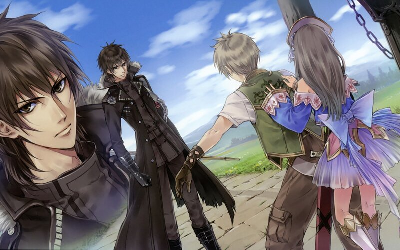 Four Characters on a Path