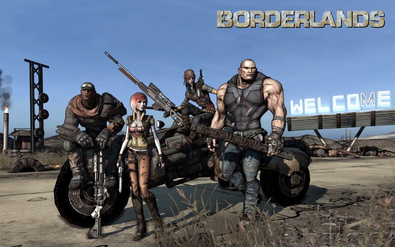 Four Characters on a Vehicle