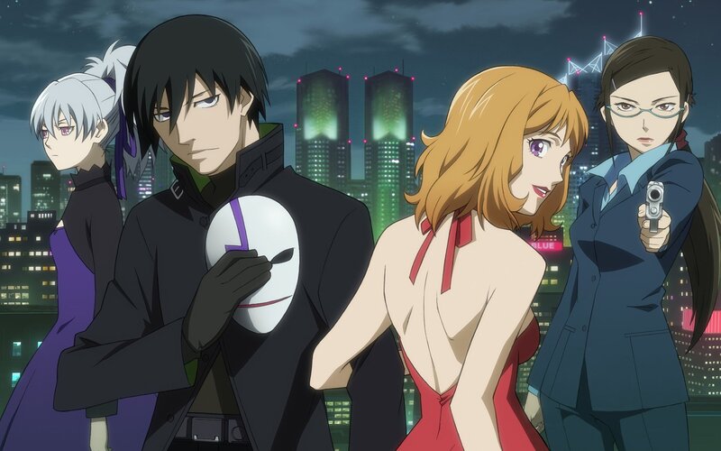 Four Characters on Rooftop