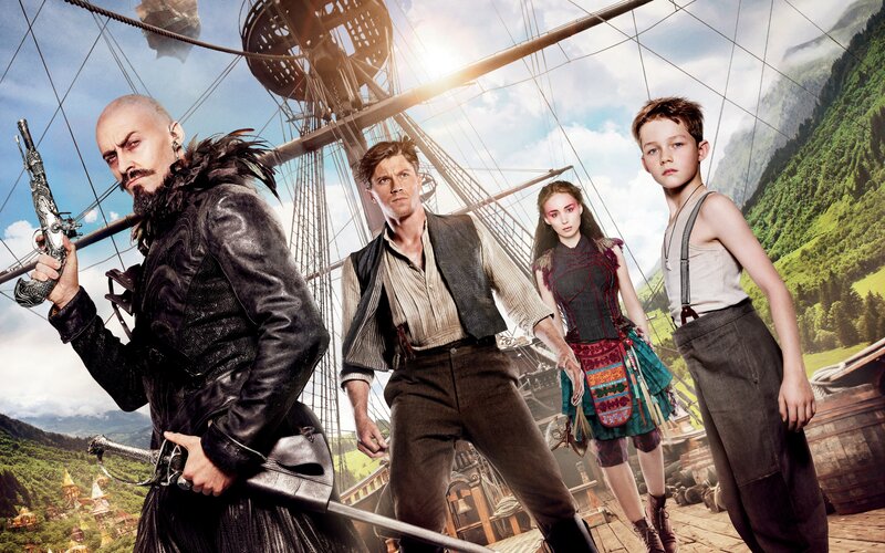 Four Characters on Ship Deck