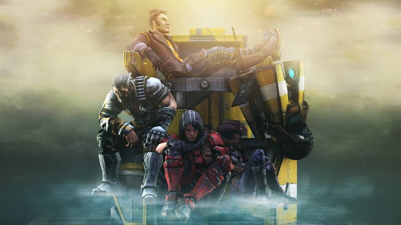 Four Characters on Vehicle