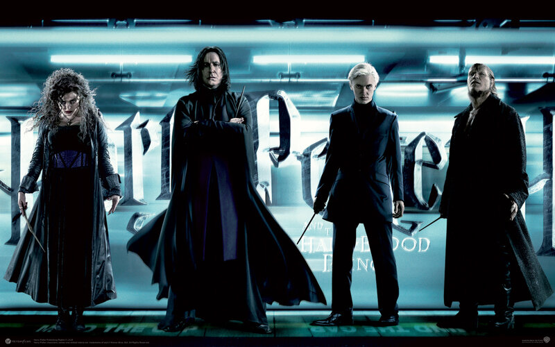 Four Characters Standing — Black, Dramatic