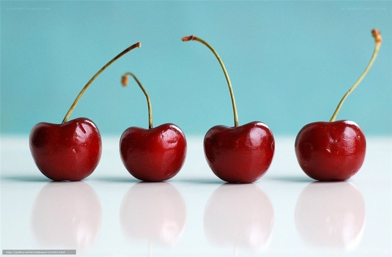 Four cherries in a row