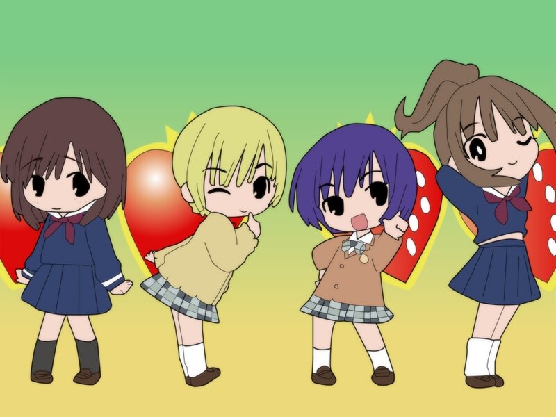 Four Chibi Girls