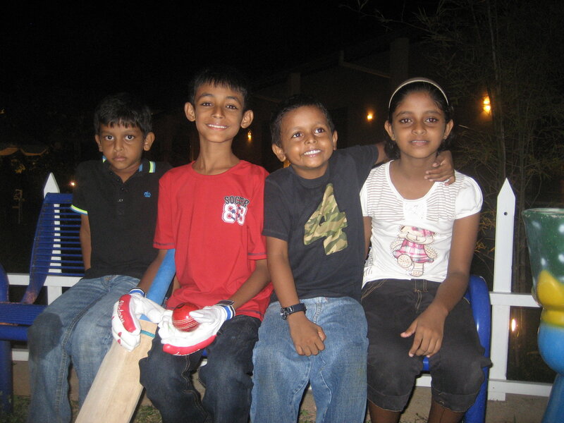 Four Children Sitting