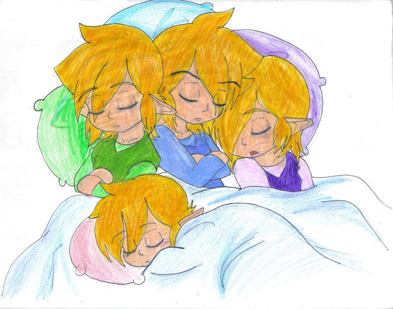 Four Children Sleeping