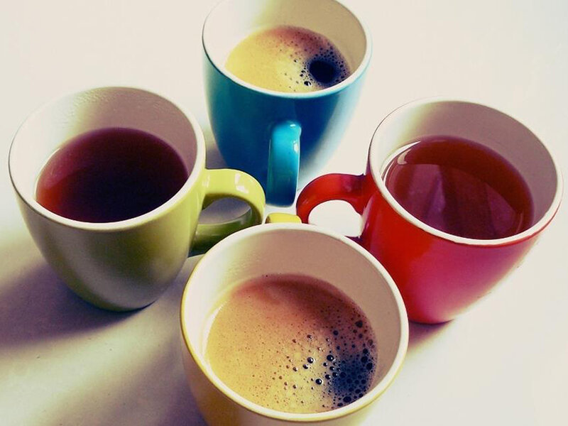 Four Coffee Mugs