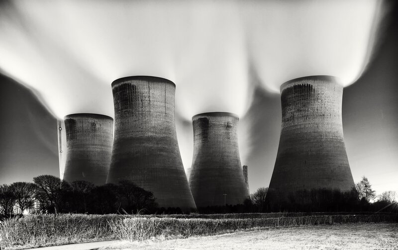 Four Cooling Towers