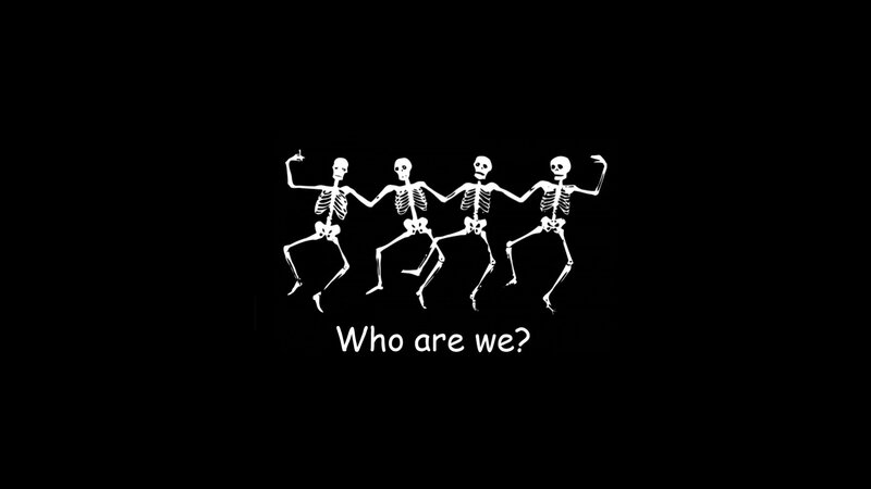 Four Dancing Skeletons