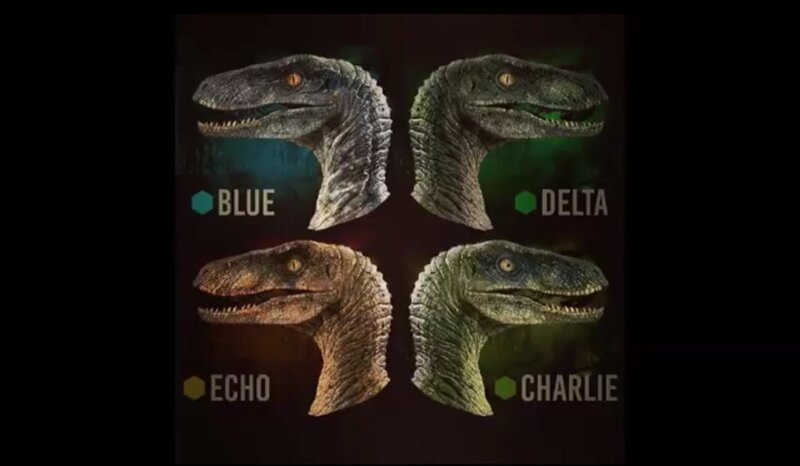 Four Dinosaur Heads