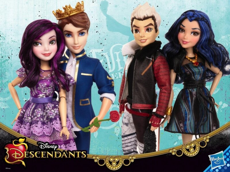 Four Dolls Standing Together