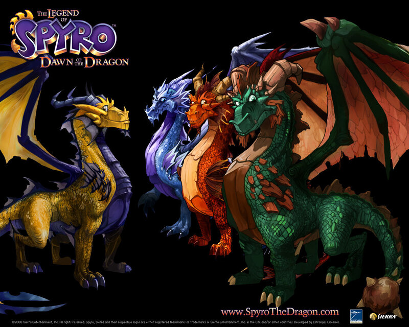Four Dragons in a Line