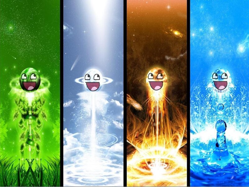 Four Elemental Characters