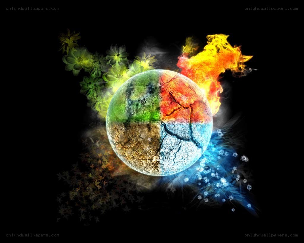 four elements of earth
