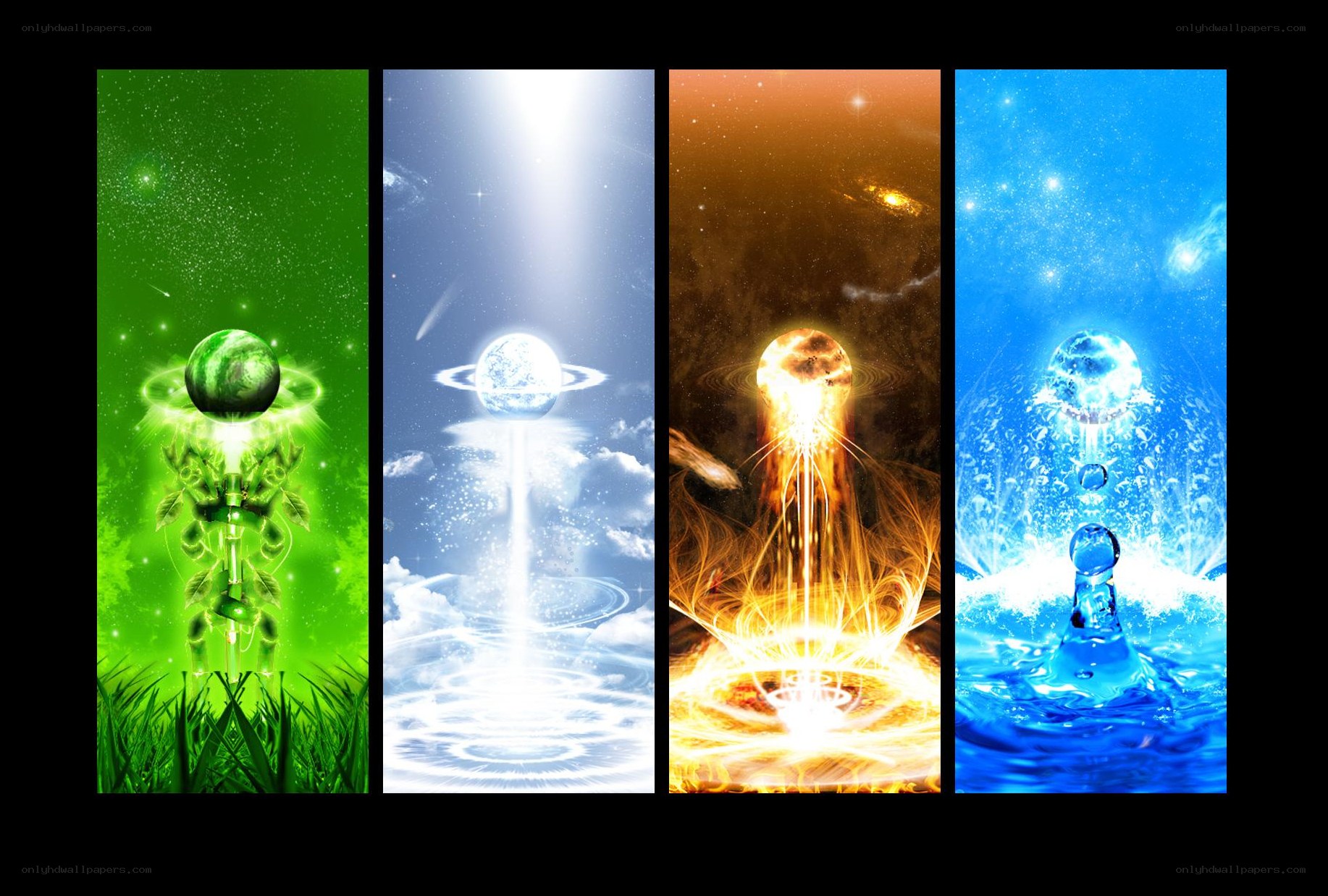 Four elements of nature