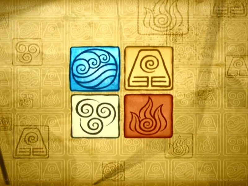 Four elements symbols