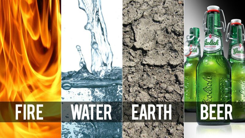 Four Elements with Beer — Orange