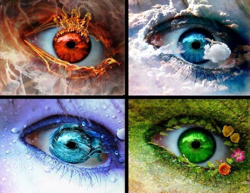 Four Eyes with Elements