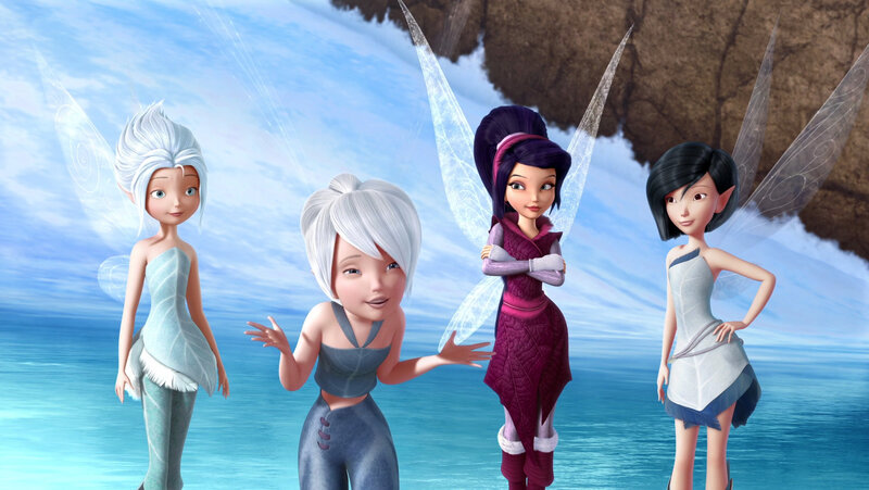 Four Fairies Standing