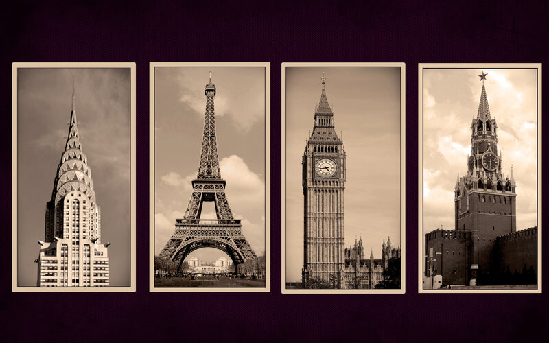 Four Famous Landmarks