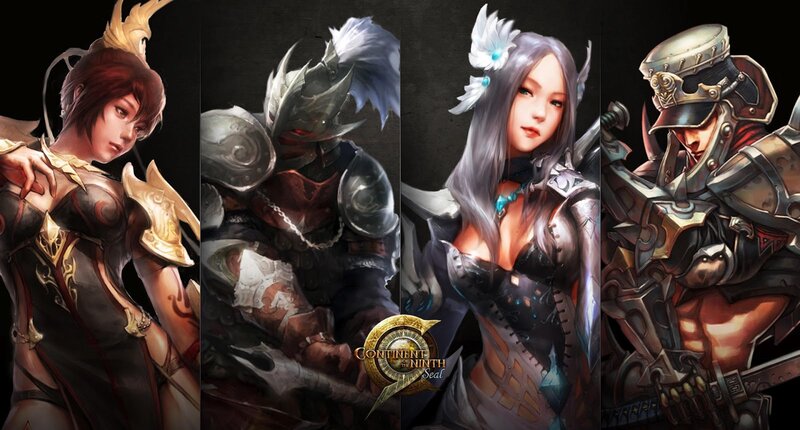 Four Fantasy Characters — Black, Dramatic