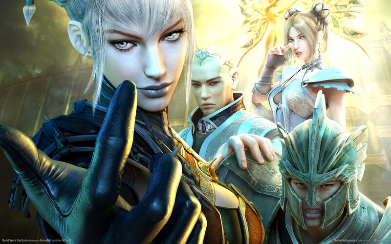 Four Fantasy Characters — Gold