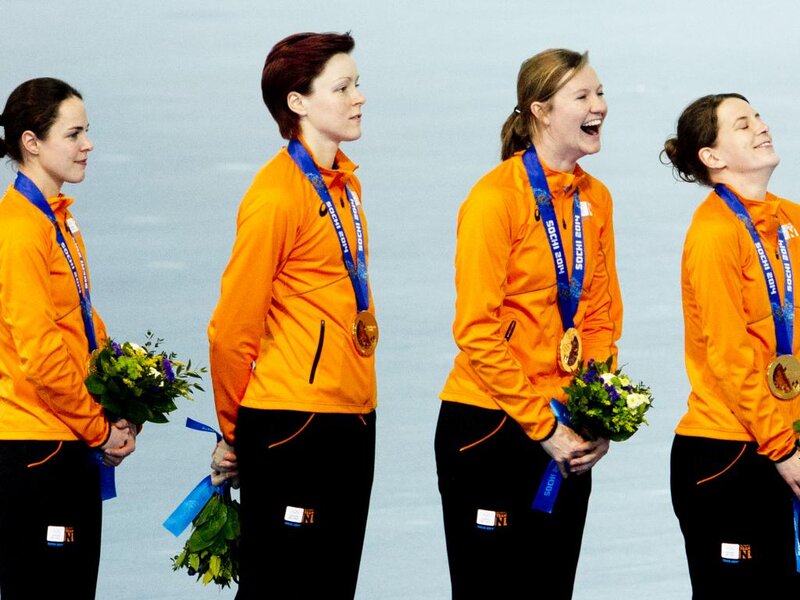 Four Female Athletes