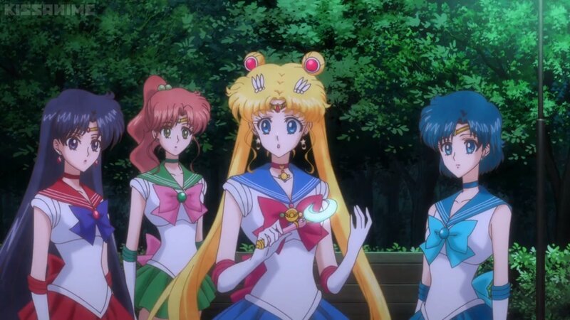 Four Female Characters in Uniforms