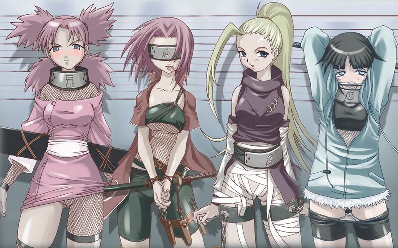 Four Female Characters — Pink, Dramatic, Anime, Manga