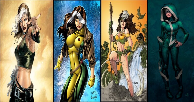 Four Female Characters — Yellow, Dramatic