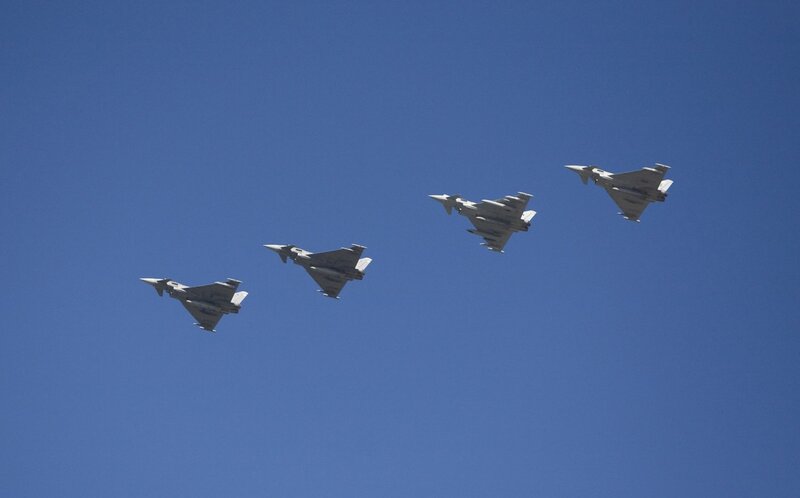 Four Fighter Jets