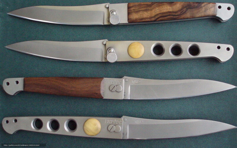 Four Folding Knives