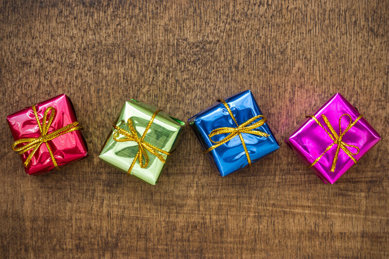 Four Gift Boxes