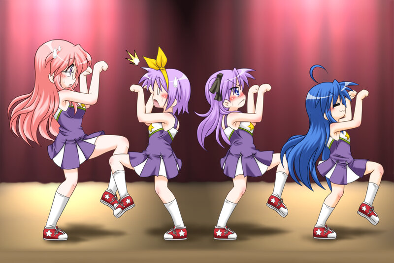 Four Girls Dancing