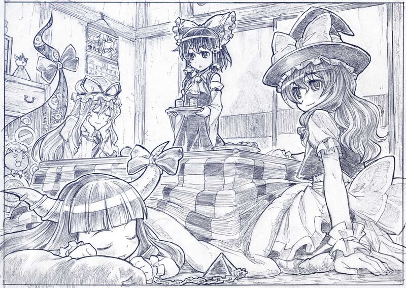 Four Girls in a Room