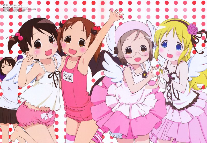 Four girls in cute outfits