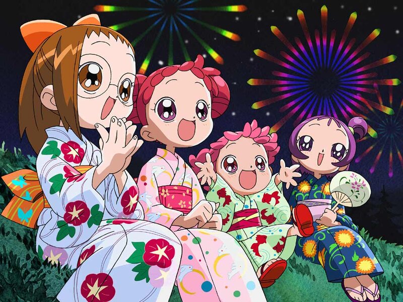 Four Girls in Kimonos — Black
