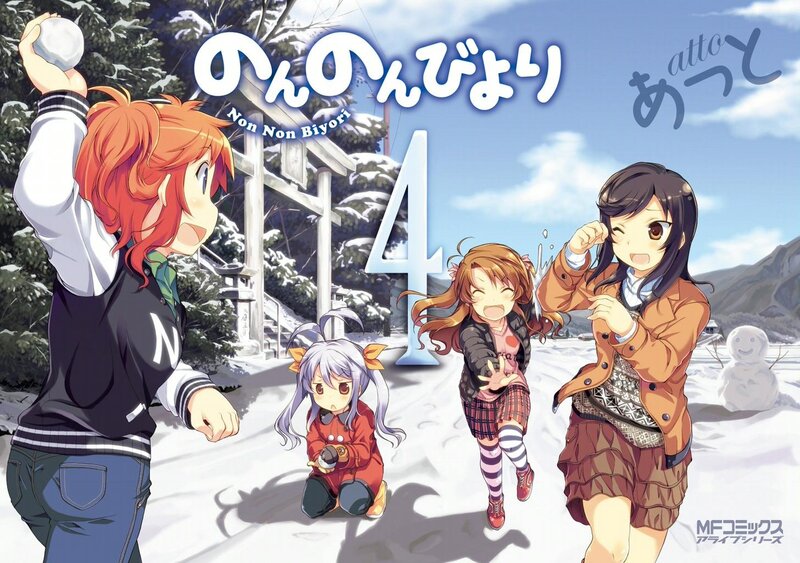 Four Girls in Snow